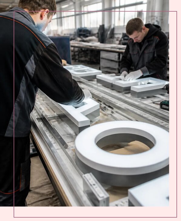 Производство вывесок в Копейске по цене от 12316 р. | Аванза-Кпс